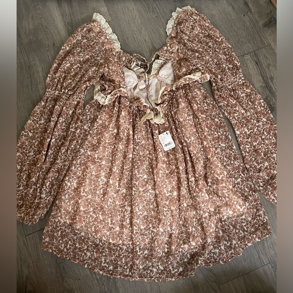 Free people babydoll dress NWT size xsmall - Picture 7 of 7